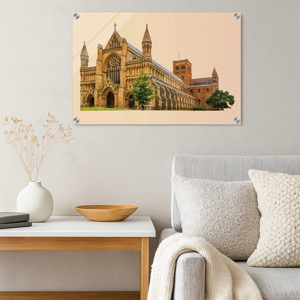 St_Albans_Cathedral_Acrylic_Print_40_x_60_cm_16_x_24_in_On_the_Wall_Example